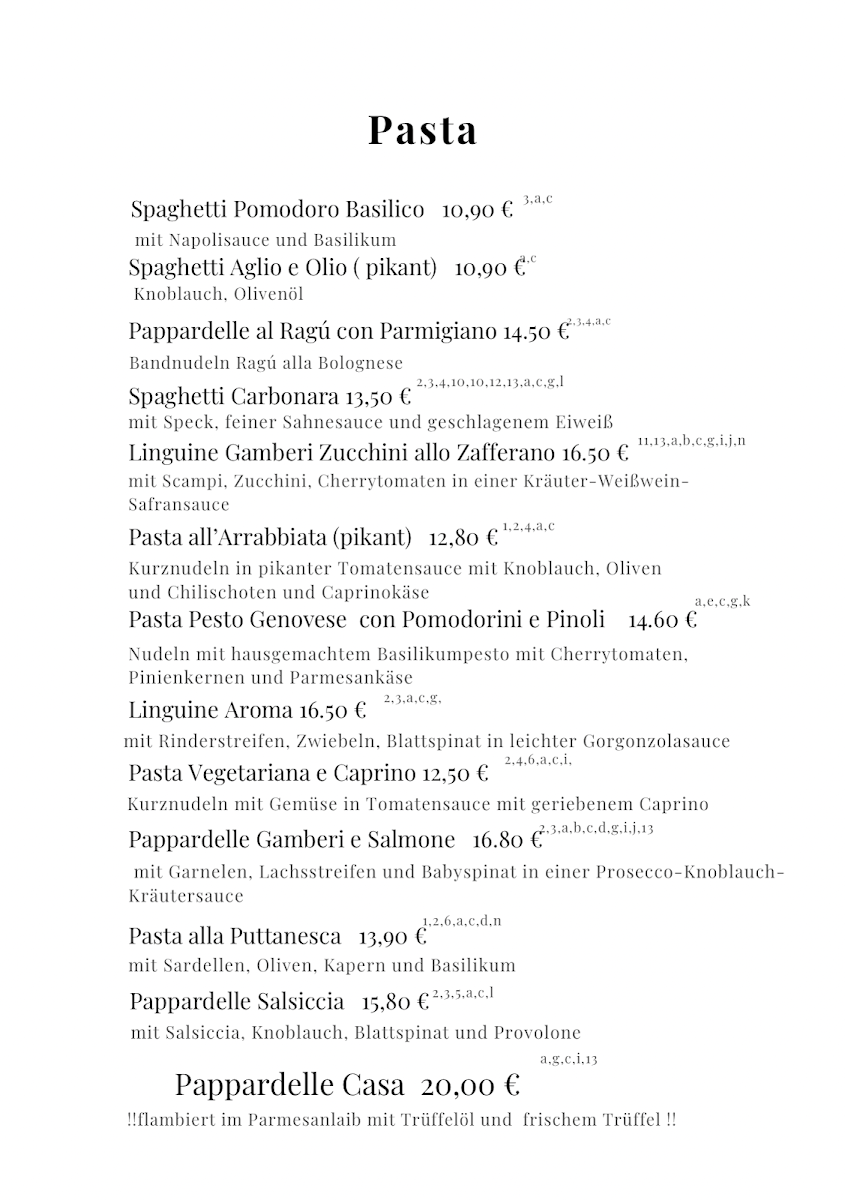 Menu Ristorante Café Aroma-9